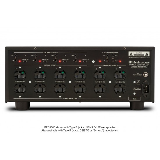 McIntosh MPC1500 – Condizionatore di Alimentazione Hi-Fi High-End