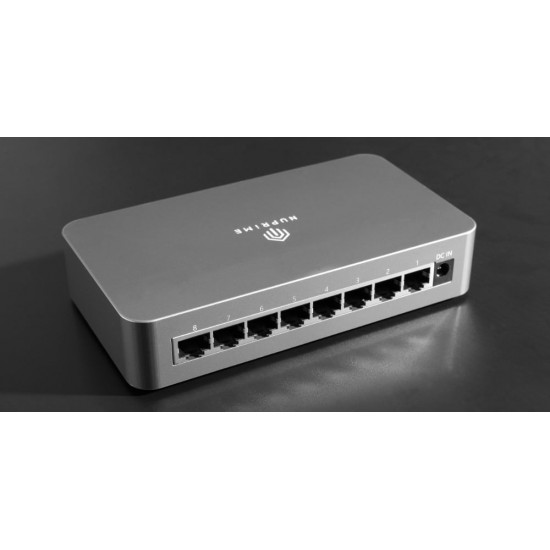 NuPrime Switch di rete Omnia SW-8