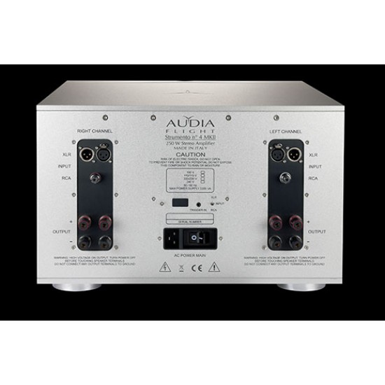 Audia Flight Strumento 4 MkII – Amplificatore Finale Stereo Hi-End Reference
