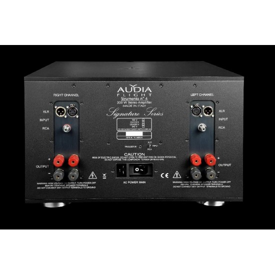 Audia Flight Strumento N°4 Signature – Amplificatore Finale Stereo Hi-End Reference