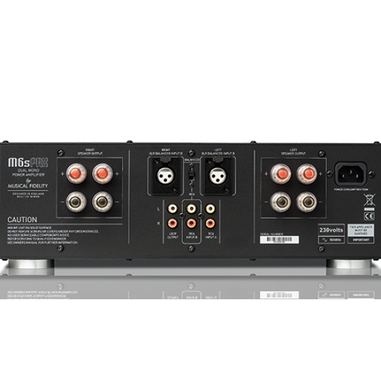 Musical Fidelity M6s PRX – Amplificatore Finale Stereo High-End