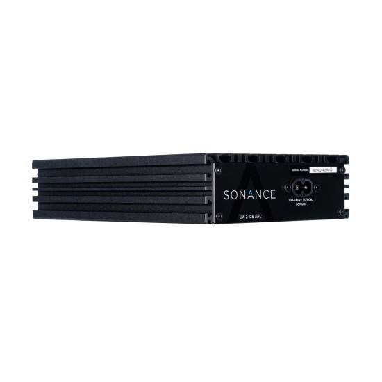 Sonance UA 2-125 ARC – Amplificatore Stereo Compatto con DSP e HDMI eARC Sonance UA 2-125 ARC – Amplificatore Stereo Compatto con DSP e HDMI eARC