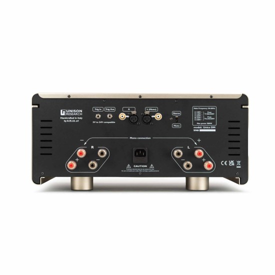 Unison Research Unico DM v2 – Finale di Potenza Ibrido Dual Mono Classe A-AB Unison Research Unico DM v2 – Finale di Potenza Ibrido Dual Mono Classe A-AB