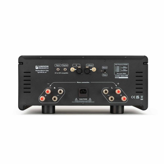 Unison Research Unico DM v2 – Finale di Potenza Ibrido Dual Mono Classe A-AB Unison Research Unico DM v2 – Finale di Potenza Ibrido Dual Mono Classe A-AB