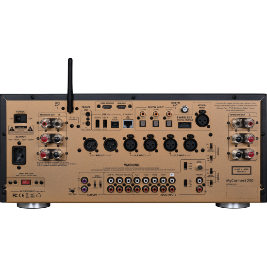 Advance Paris MyConnect 250 – Amplificatore Integrato Streaming All-in-One Hi-Fi