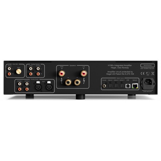 Hegel H190V – Amplificatore Integrato Streaming con DAC e Phono MM
