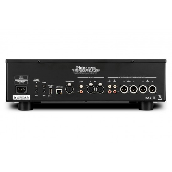 McIntosh MEN220 – Equalizzatore Ambientale e Room Correction Hi-Fi