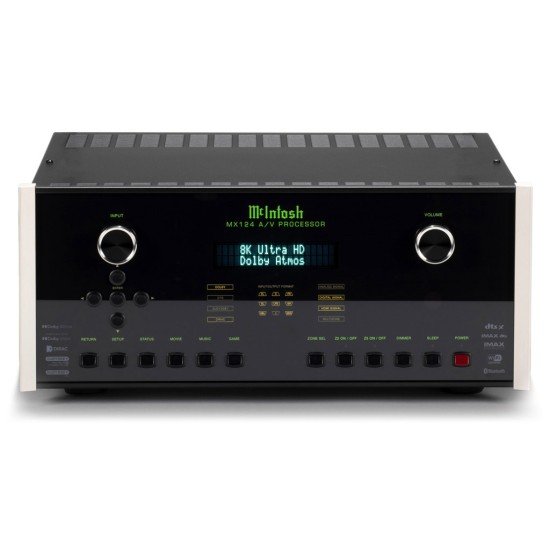 McIntosh MX124 – Processore Audio Video Home Theater 13.4 Canali 8K Dolby Atmos