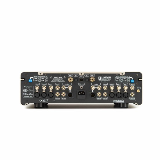 Unison Research Unico PRE v2 – Preamplificatore Ibrido Bilanciato con DAC e Phono MM/MC Unison Research Unico PRE v2 – Preamplificatore Ibrido Bilanciato con DAC e Phono MM/MC