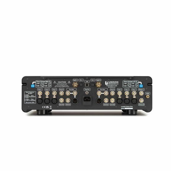 Unison Research Unico PRE v2 – Preamplificatore Ibrido Bilanciato con DAC e Phono MM/MC Unison Research Unico PRE v2 – Preamplificatore Ibrido Bilanciato con DAC e Phono MM/MC