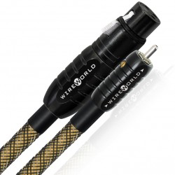 Wire World Gold Eclipse 8 Audio Interconnect Cable Pair Wire World Gold Eclipse 8 Audio Interconnect Cable Pair