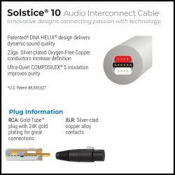 Wire World Solstice 10 Audio Interconnect Cable Pair