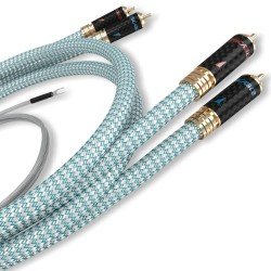 Ricable Invictus Turntable Reference – Cavo Phono RCA per Giradischi Hi-End (coppia)