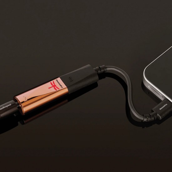 AudioQuest DragonFly Copper – DAC USB Portatile, Preamplificatore e Amplificatore Cuffie Hi-Fi