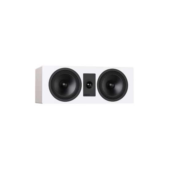 Indiana Line Tesi 7 – Diffusore Centrale Home Cinema a 2 Vie Bass-Reflex (Singolo)