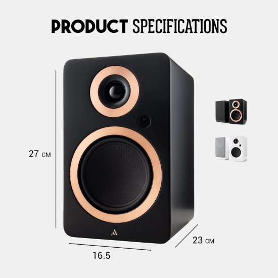 Argon Audio FORTE A5 MK2 – Diffusori Attivi Wireless Hi-Fi con HDMI ARC