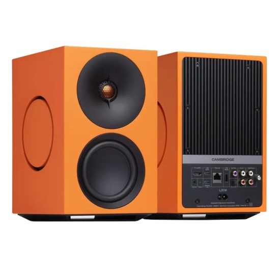Cambridge Audio L/R M – Diffusori Attivi Wireless Hi-Fi da 300 W con StreamMagic (Coppia)