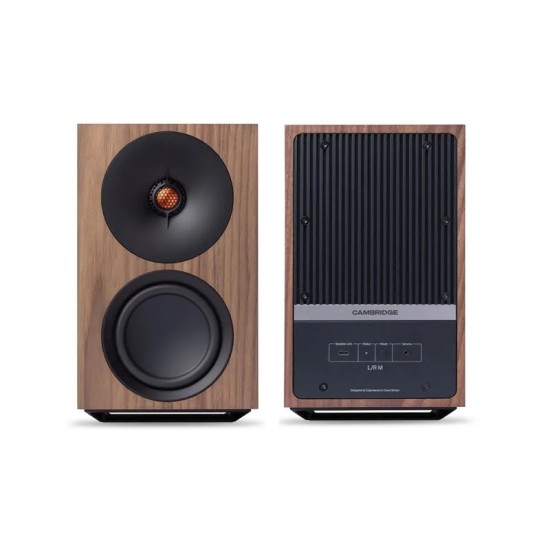 Cambridge Audio L/R M – Diffusori Attivi Wireless Hi-Fi da 300 W con StreamMagic (Coppia)