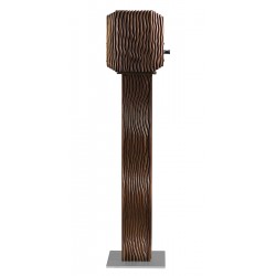 Diapason Karis Wave – Diffusori da Stand in Noce Canaletto (coppia)