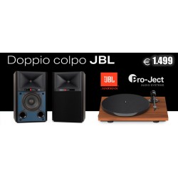 Diffusori da scaffale JBL 4305P+ Giradischi Pro-ject E1 Phono