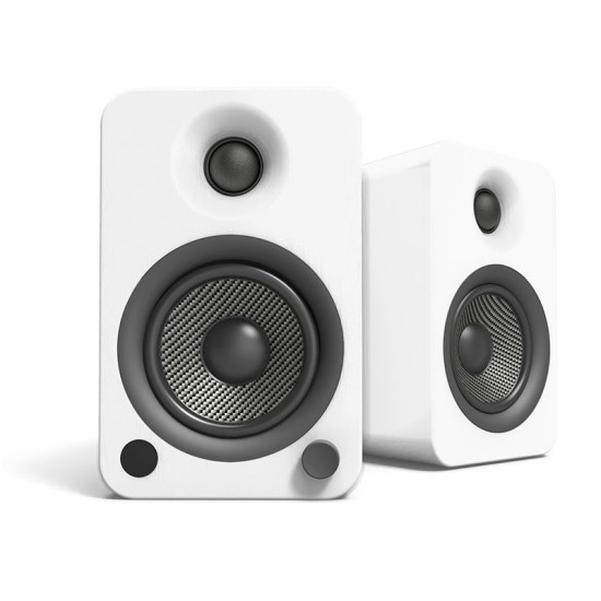 Kanto Audio YU4 – Diffusori Attivi Bluetooth aptX con Ingresso Phono MM, 70 W RMS / 140 W di Picco (Coppia)