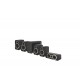 Sistema  Home Cinema Q Acoustic Q 3010C 5.1 Cinema Pack