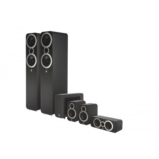 Sistema Home Cinema Q Acoustic Q 3050C 5.1 Cinema Pack