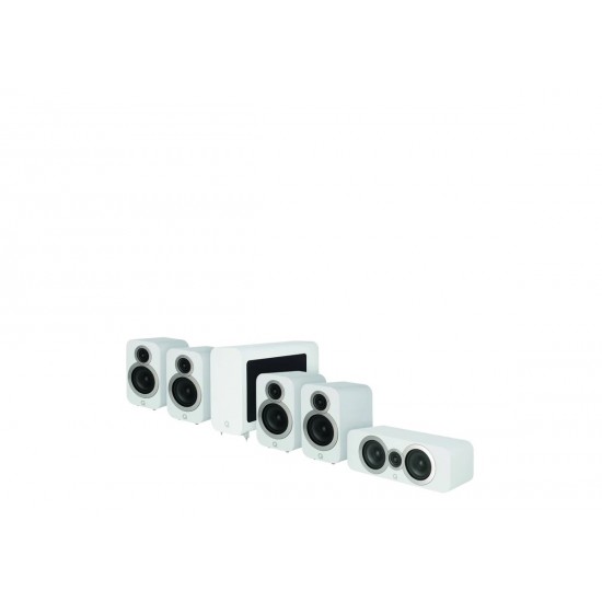 Sistema  Home Cinema Q Acoustic Q 3010C 5.1 Cinema Pack