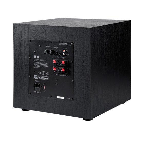 ELAC Debut 3.0 DS123-BK – Subwoofer Attivo 12" 200 W RMS ELAC Debut 3.0 DS123-BK – Subwoofer Attivo 12" 200 W RMS