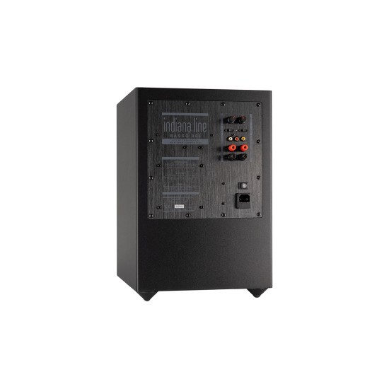 Indiana Line Basso 880 – Subwoofer Attivo Hi-Fi e Home Cinema da 275 mm, 400 W (Singolo) Indiana Line Basso 880 – Subwoofer Attivo Hi-Fi e Home Cinema da 275 mm, 400 W (Singolo)