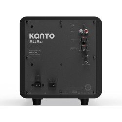 Kanto SUB6V – Subwoofer Attivo Hi-Fi da 6" con Amplificatore da 100 W RMS e 200 W di Picco
