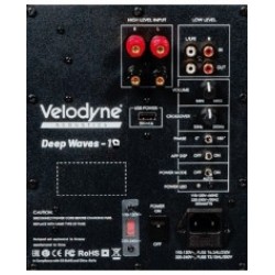 Velodyne Deep Wave 10 – Subwoofer Attivo Hi-Fi e Home Cinema da 10 Pollici