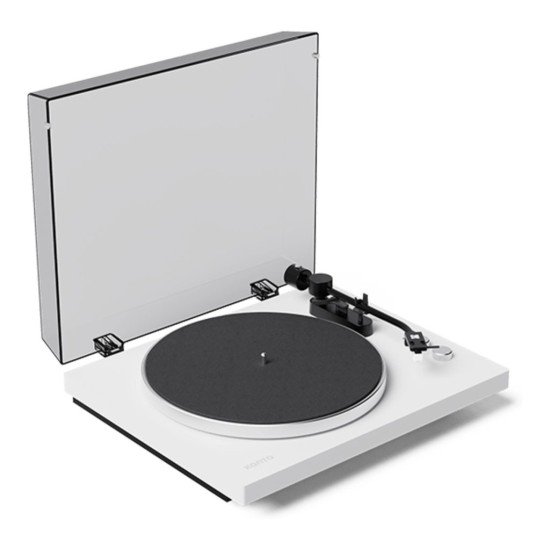 Kanto OBI3 G2 – Giradischi Hi-Fi a Cinghia con Bluetooth 5.3, Pre Phono Integrato e Testina Audio-Technica