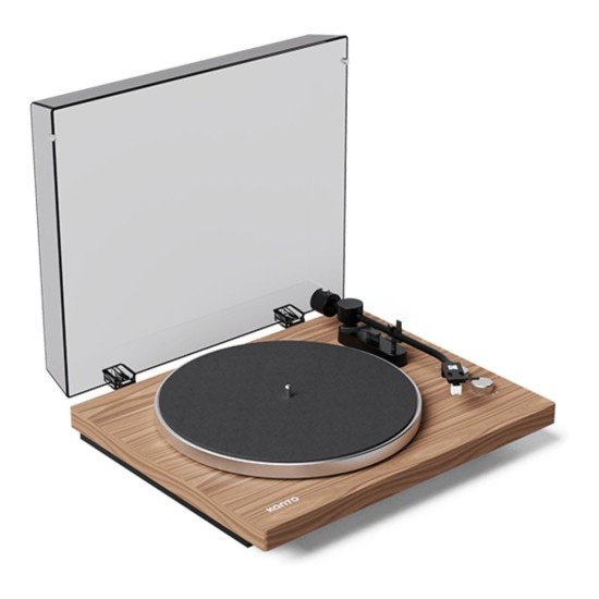 Kanto OBI3 G2 – Giradischi Hi-Fi a Cinghia con Bluetooth 5.3, Pre Phono Integrato e Testina Audio-Technica
