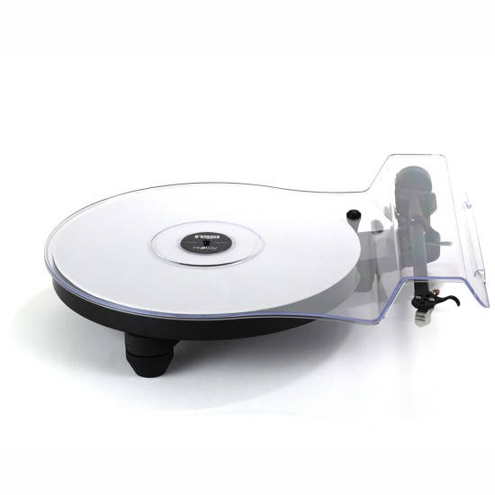 Rega Replay – Giradischi Hi-Fi a Cinghia con Braccio RB110 e Testina Carbon MM