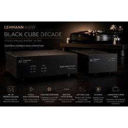 Lehmann Audio Black Cube Decade – Stadio Phono Hi-End MM/MC a Due Telai