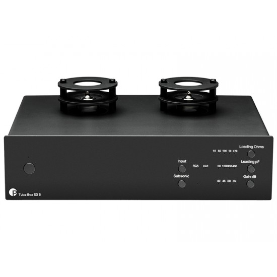 Pro-ject Tube Box S3 B Stadio phono Pro-ject Tube Box S3 B Stadio phono