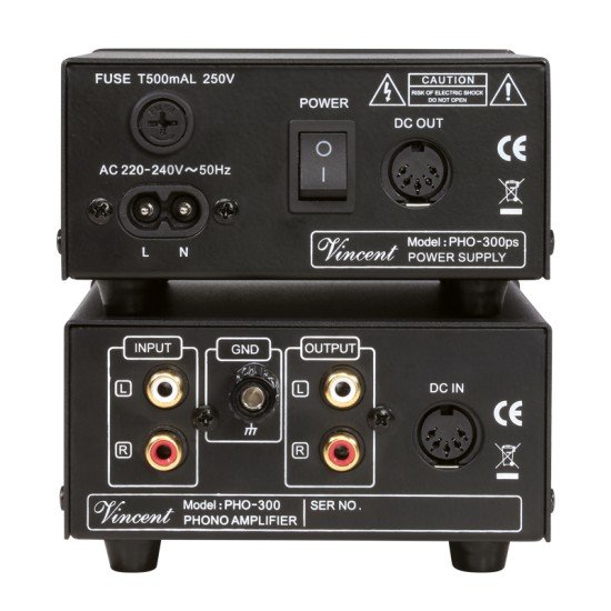 Vincent PHO-300 – Preamplificatore Phono MM/MC con Alimentatore Separato Vincent PHO-300 – Preamplificatore Phono MM/MC con Alimentatore Separato