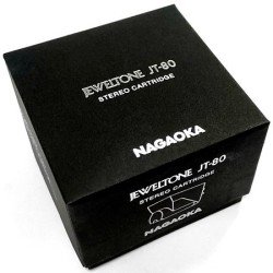 Nagaoka JT-80BK – Testina MM JEWELTONE Black con Cantilever in Boro