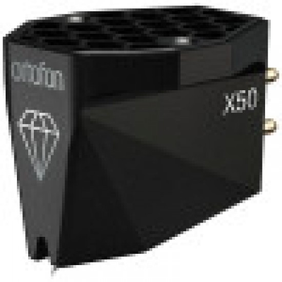 Ortofon MC X50 – Testina MC Low Output con Stilo Nude Micro Ridge e Cantilever in Boro