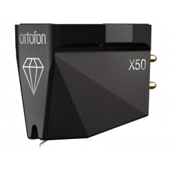 Ortofon MC X50 – Testina MC Low Output con Stilo Nude Micro Ridge e Cantilever in Boro