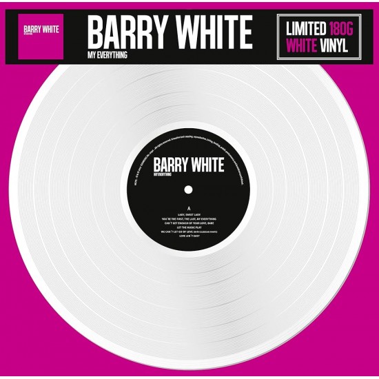 Barry White My Everything Limited 180 gr.White Vinyl