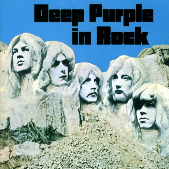 Deep Purple in Rock Newly Remastered Purple Vinyl