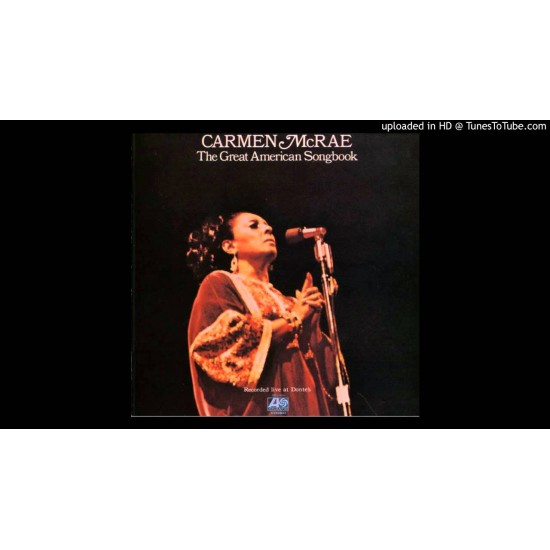 Carmen McRae The Great American Songsbook Pure pleasure   