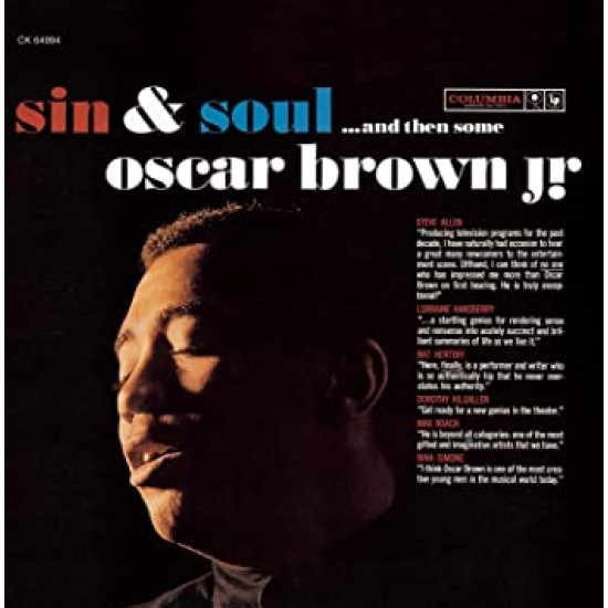Oscar Brown Jr. Sin & Soul SPEACKER CORNER