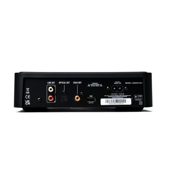 Argon Audio CD1 – Lettore CD Hi-Fi Compatto con DAC ESS Argon Audio CD1 – Lettore CD Hi-Fi Compatto con DAC ESS