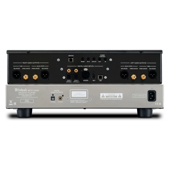 McIntosh MCD12000 75th Anniversary Edition – Lettore CD/SACD e DAC Reference High-End