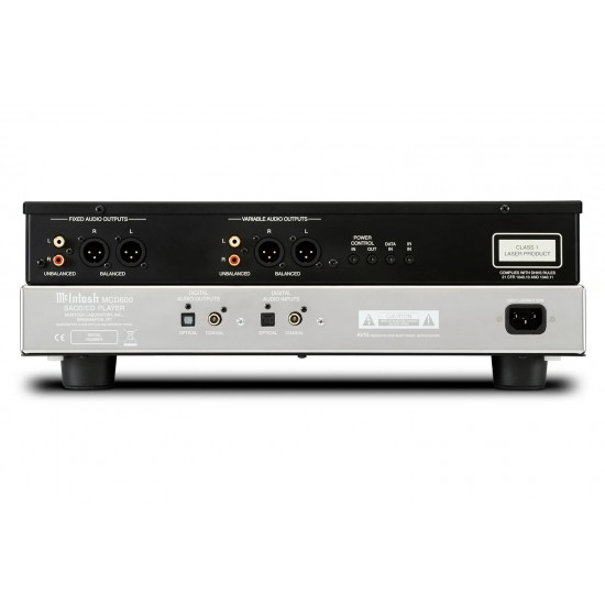 McIntosh MCD600 – Lettore CD SACD High-End con DAC Audiofilo