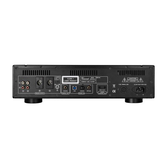 Vincent CD-S1.2 – Lettore CD Ibrido Valvolare 24 bit/192 kHz Vincent CD-S1.2 – Lettore CD Ibrido Valvolare 24 bit/192 kHz