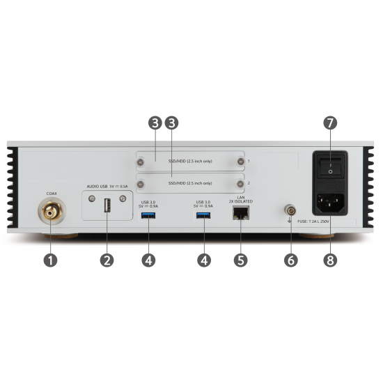 Aurender N200 – Music Server e Streamer Hi-End USB